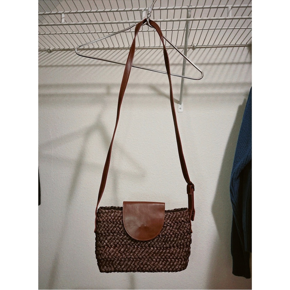 Urban outfitters woven material purse, brand new never used